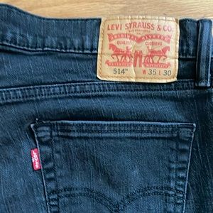 Levi’s 514 skinny jeans black